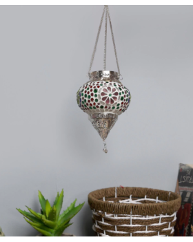 Metal & Glass Candle Holder Metal & Glass Candle Holder